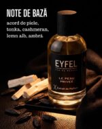 Extract de Parfum unisex Eyfel LE PEAU PRIVEE 100ml-piele lemnos - imagine 8